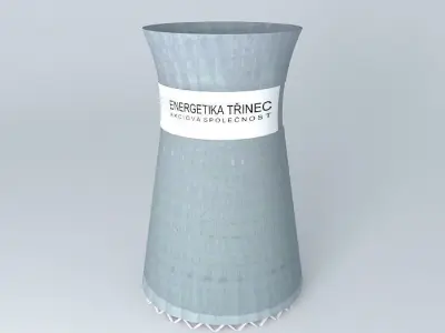 Energetika Trinec Cooling Tower Free 3D model