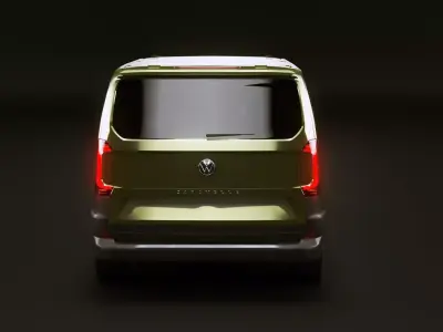 VW T7 Caravelle PanAmericana 2026 - 3 LODs PBR Low-poly 3D model