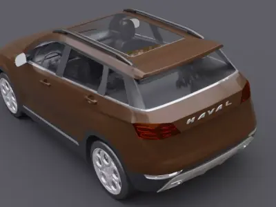 great wall GWM Haval h6 3D model