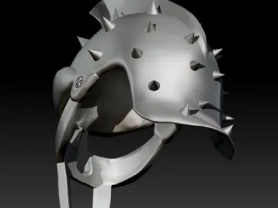 Gladiator Maximus helmet Free 3D model