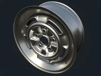 Car Rim 3D model by freealexluckyguy