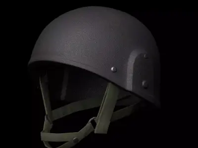 British Armed Forces - MK6 MK6A Combat Helmet Low-poly 3D model