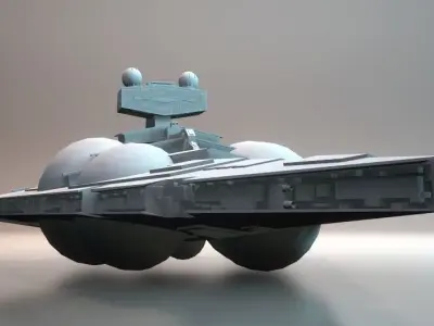 Star Wars Dominator star destroyer 3D print model
