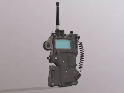 D3 raido Free 3D model
