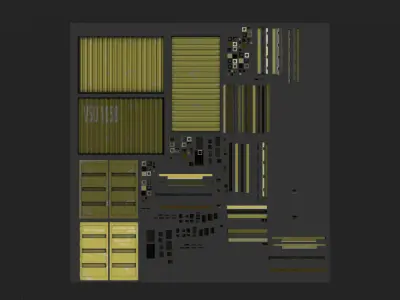 ship container  3D model