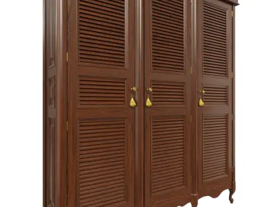 Classic cabinet 06 08 3D model