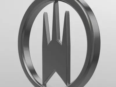 baz  logo 3D model