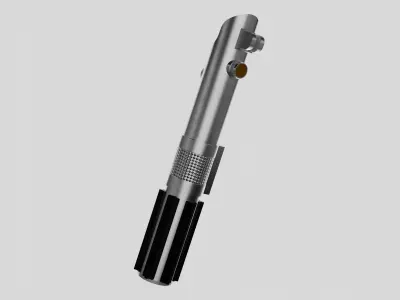 Skywalker Lightsaber Low-poly 3D model
