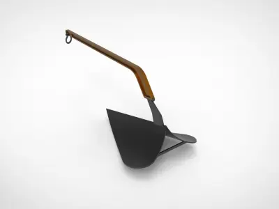 Plow Anchor 3D model