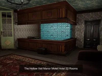  Victorian Manor-Mansion-Hotel-House-Castle Collection 3D Model Pack