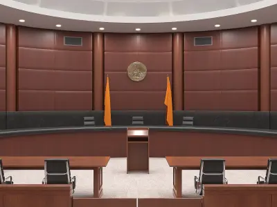  Courtroom Interior 