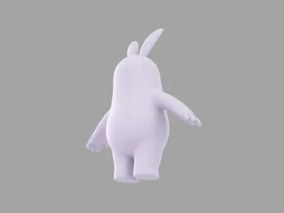 Cartoon Rabbit 3D model order