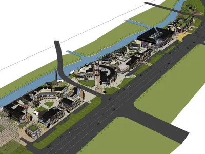 Sketchup Shopping Center V5 3D model
