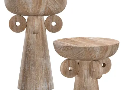 Vanity Side Table 3D model