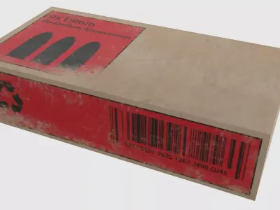 Ammo Packet - Game Ready Low-poly 3D model