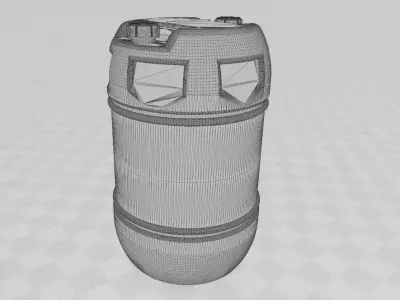 Life Size Barrel from the Orca  Free 3D print model