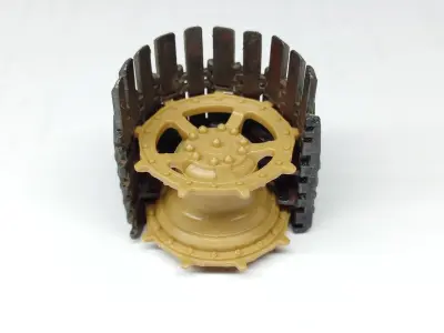 King Tiger Early Ostketten Tracks 3D print model