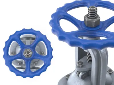 Valve Industrial  3D model