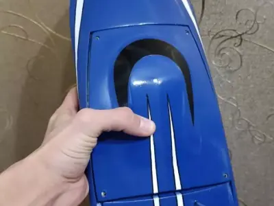 RC boat 400 mm 3D print model