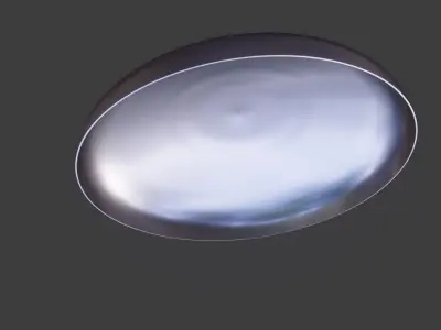 Torispherical Dish Free low-poly 3D model