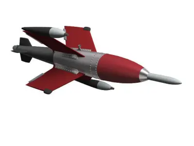 Ruhrstahl X-4 3D model