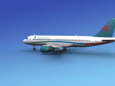 Airbus  A320 First Choice 3D model