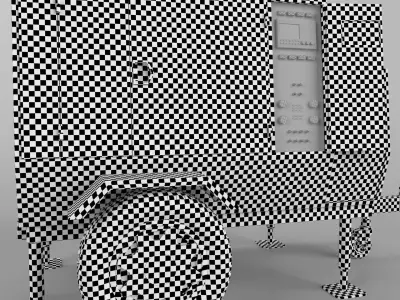 Tower light generator 1 3D model