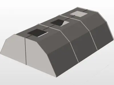 hot evaporations for industry Free 3D model