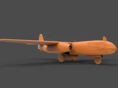 Ar 234 3D print model