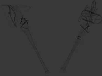 LOW POLY BATS PACK  Free low-poly 3D model