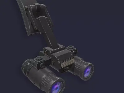 Night Vision goggles Low-poly 3D model purchase