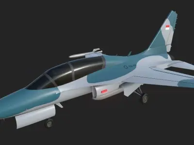 T-50 Golden Eagle 3D model