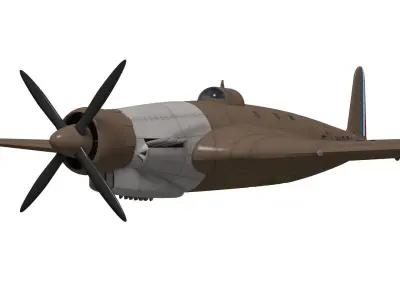 SNCAC NC3021 Belphegor 3D model