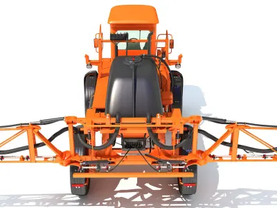 Self Propelled Farm Sprayer 3D model buy