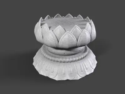 Stone Carving 3D Model 3D model