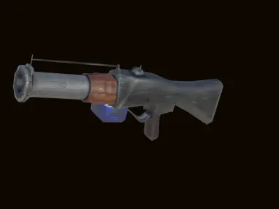 Junkyard-Weapon Pack - 3D Game-ready assets Low-poly 3D model