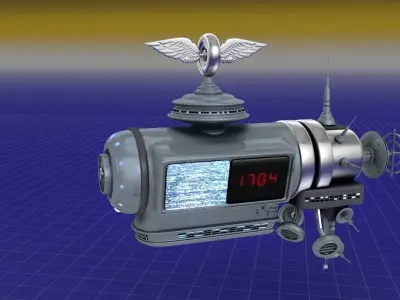Video Zeppelin 3D model