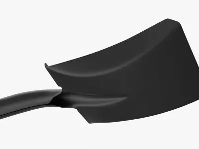Shovel gardening 02 3D model