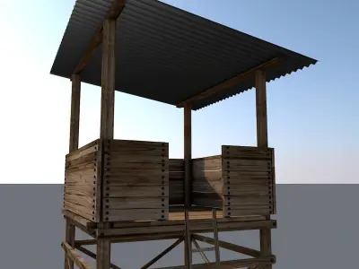 Watch Tower 3D model get