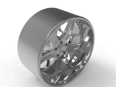 ROSSATO CORLEONE WHEEL 3D print model