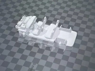 2014 onda Ridgeline Truck 3D print model