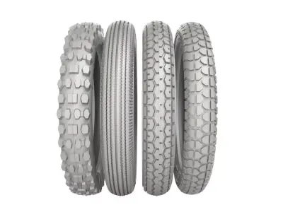 Wheels for motorcycle 3D print model