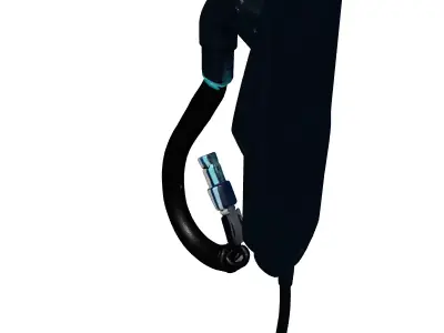 Futuristic Grappling Hook 3D Model 3D model