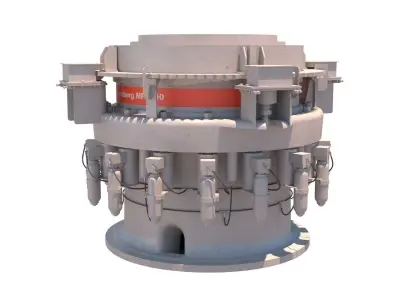 coner crusher mp1000 Low-poly 3D model