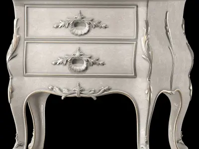 juliettesinteriors nightstand and dresser art JX0108 3D model