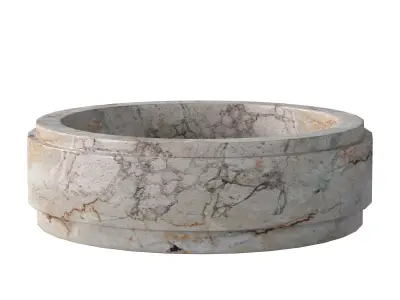 GRIGIO ANTICO CHIARO FRUIT BOWL 3D model