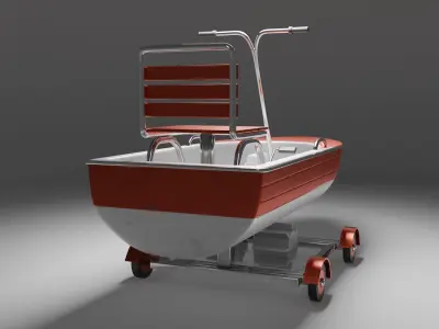 Pedal Boat 3D model