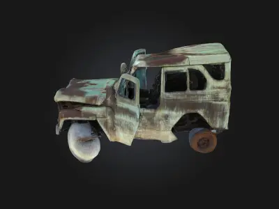 Abandoned Relic  Echoes of a Forgotten Age 3D model