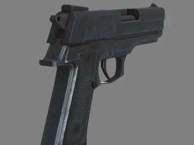 Weapon Pistol 3D model