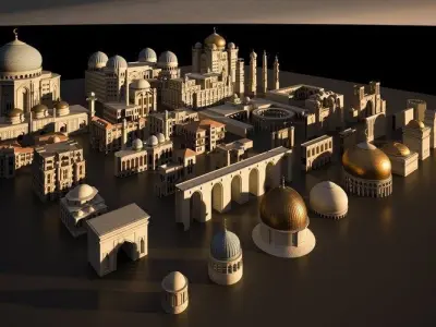 Arabian City 3D model